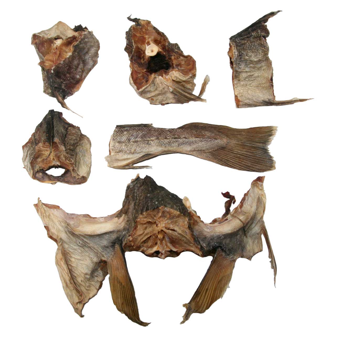 Stockfisch geschnitten